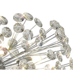 NL82059 Paris 8 Light Floor Lamp Polished Chrome Crystal