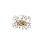 NL82069 Paris 4 Light Wall Light French Gold Crystal