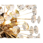NL82069 Paris 4 Light Wall Light French Gold Crystal
