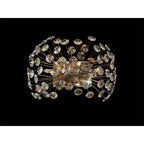 NL82069 Paris 4 Light Wall Light French Gold Crystal