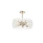 NL82079 Paris 8 Light Ceiling Light French Gold Crystal
