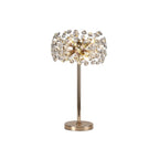 NL82099 Paris  6 Light Table Lamp French Gold Crystal