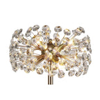 NL82099 Paris  6 Light Table Lamp French Gold Crystal