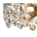 NL82099 Paris  6 Light Table Lamp French Gold Crystal