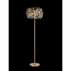 NL82109 Paris 8 Light Floor Lamp French Gold Crystal