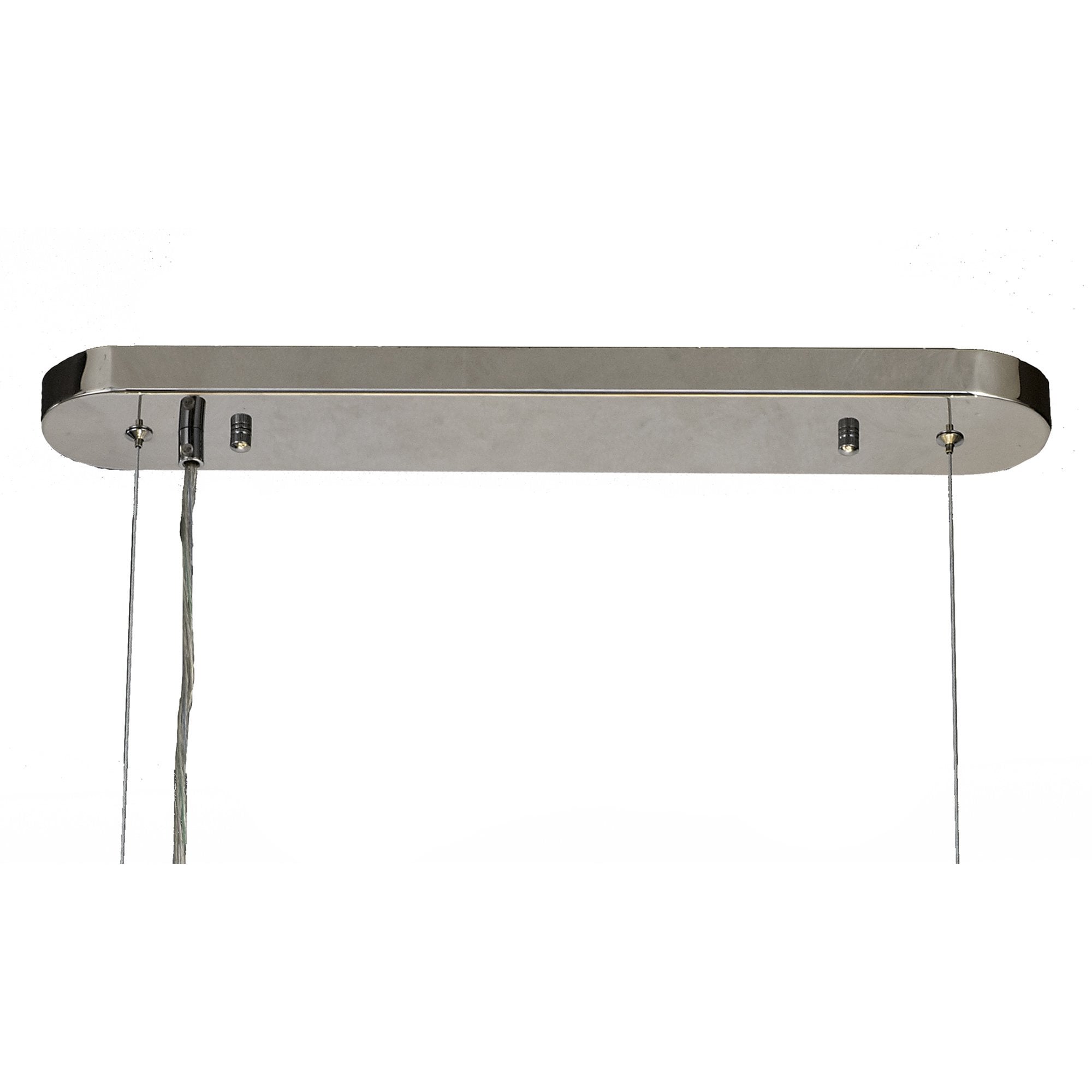NL82929 Paris 10 Light Oblong Linear Pendant Polished Chrome Crystal