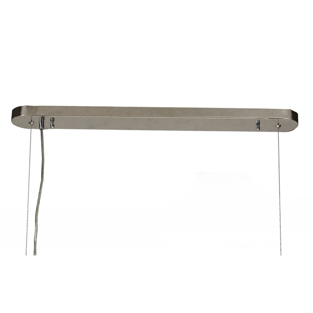 NL82939 Paris 14 Light Oblong Linear Pendant Polished Chrome Crystal