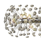 NL82939 Paris 14 Light Oblong Linear Pendant Polished Chrome Crystal