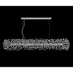 NL82939 Paris 14 Light Oblong Linear Pendant Polished Chrome Crystal