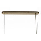NL82959 Paris 14 Light Oblong Linear Pendant French Gold Crystal