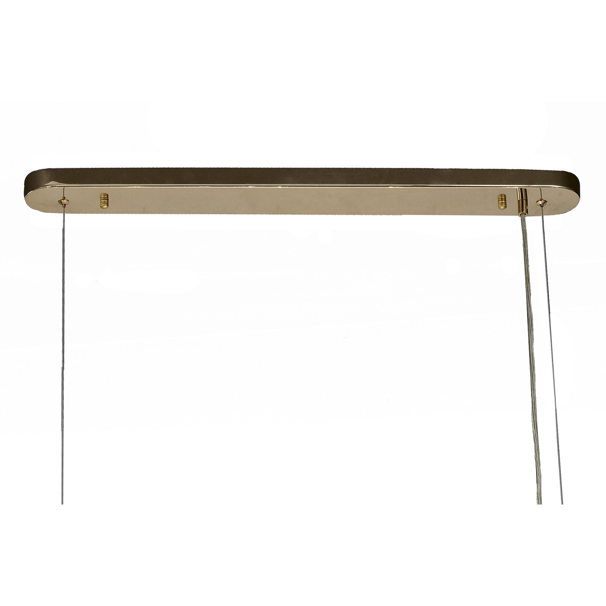 NL82959 Paris 14 Light Oblong Linear Pendant French Gold Crystal
