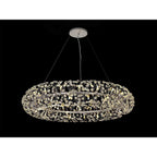 NL83849 Paris 36 Light Pendant Polished Chrome Crystal
