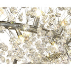 NL83849 Paris 36 Light Pendant Polished Chrome Crystal