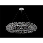 NL83849 Paris 36 Light Pendant Polished Chrome Crystal