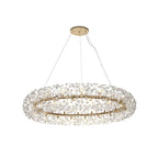 NL83859 Paris 36 Light Pendant French Gold Crystal