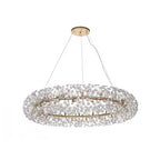 NL83859 Paris 36 Light Pendant French Gold Crystal