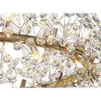 NL83859 Paris 36 Light Pendant French Gold Crystal