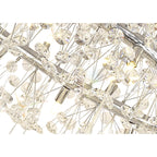 NL84239 Paris 58 Light 3 Tier Pendant Polished Chrome Crystal