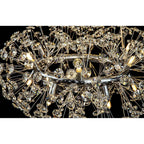 NL84239 Paris 58 Light 3 Tier Pendant Polished Chrome Crystal