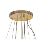 NL84249 Paris 58 Light 3 Tier Pendant French Gold Crystal