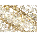 NL84249 Paris 58 Light 3 Tier Pendant French Gold Crystal