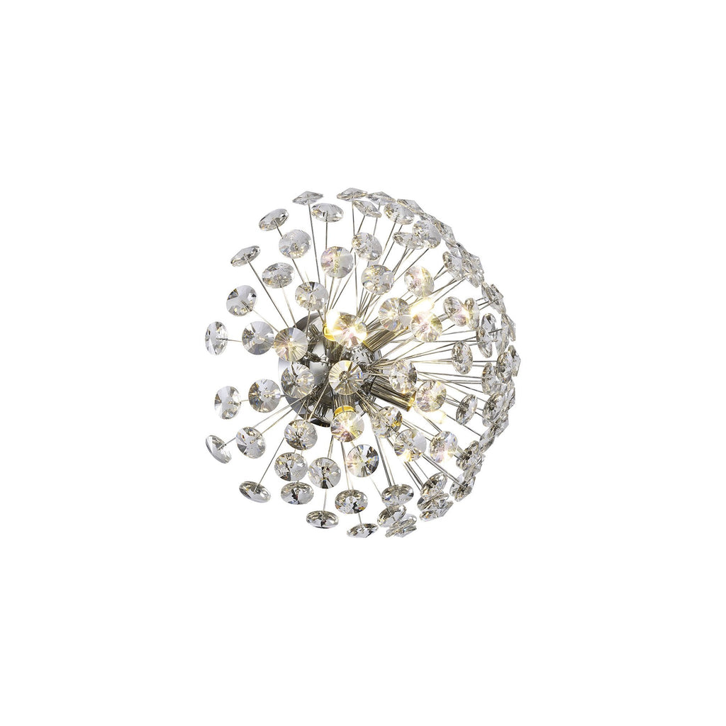NL86929 Paris 4 Light Ceiling Light Polished Chrome Crystal