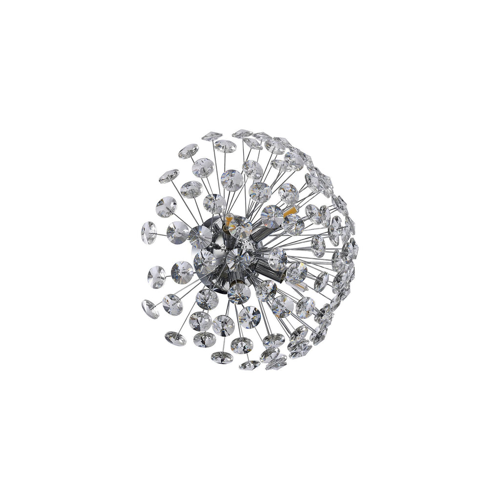 NL86929 Paris 4 Light Ceiling Light Polished Chrome Crystal