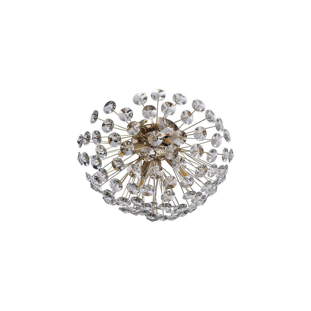 NL86939 Paris 4 Light Ceiling Light French Gold Crystal