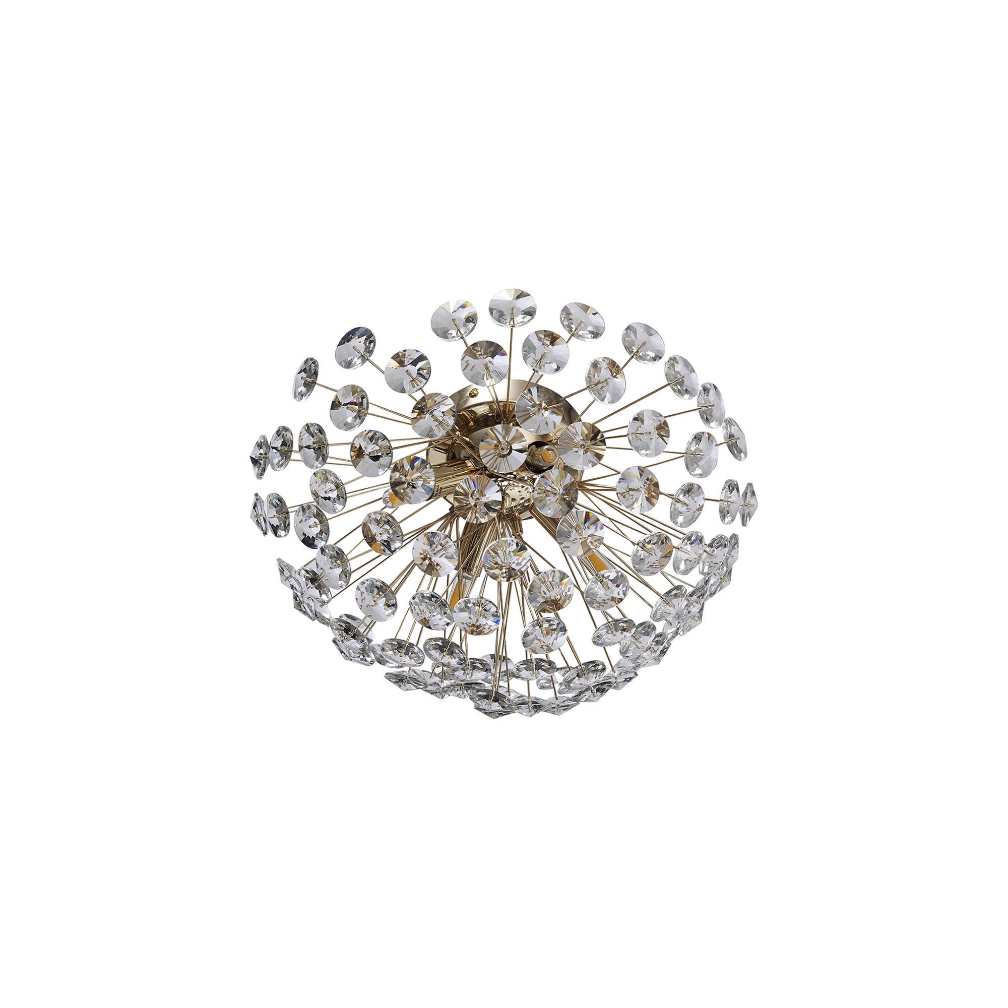 NL86939 Paris 4 Light Ceiling Light French Gold Crystal