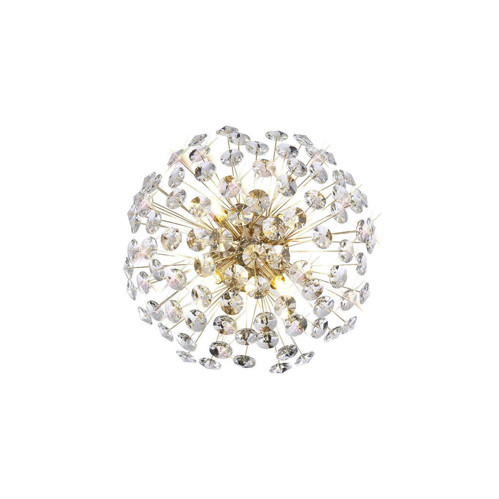 NL86939 Paris 4 Light Ceiling Light French Gold Crystal