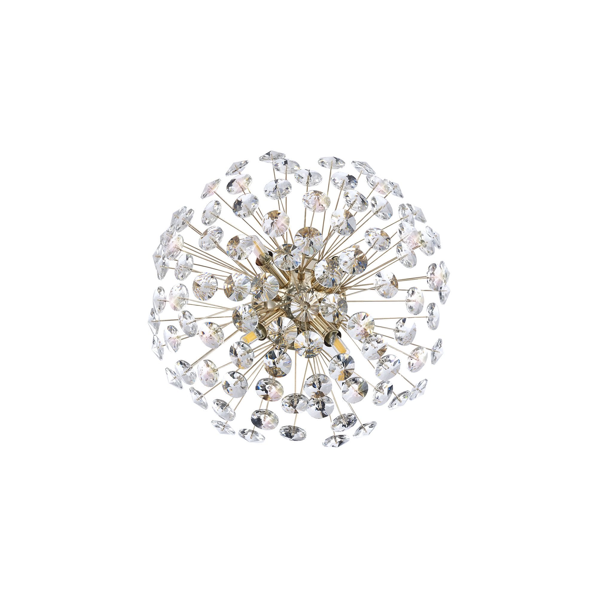 NL86939 Paris 4 Light Ceiling Light French Gold Crystal