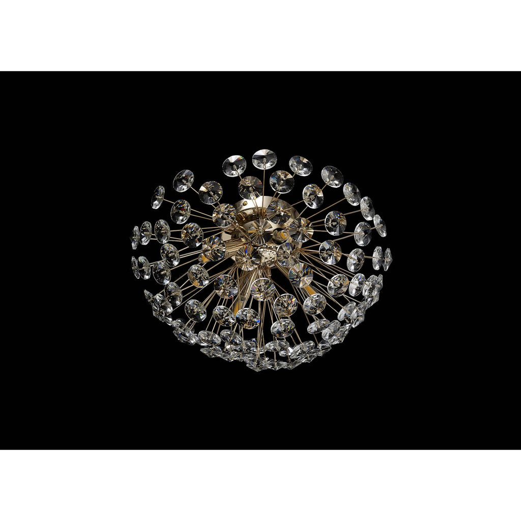NL86939 Paris 4 Light Ceiling Light French Gold Crystal