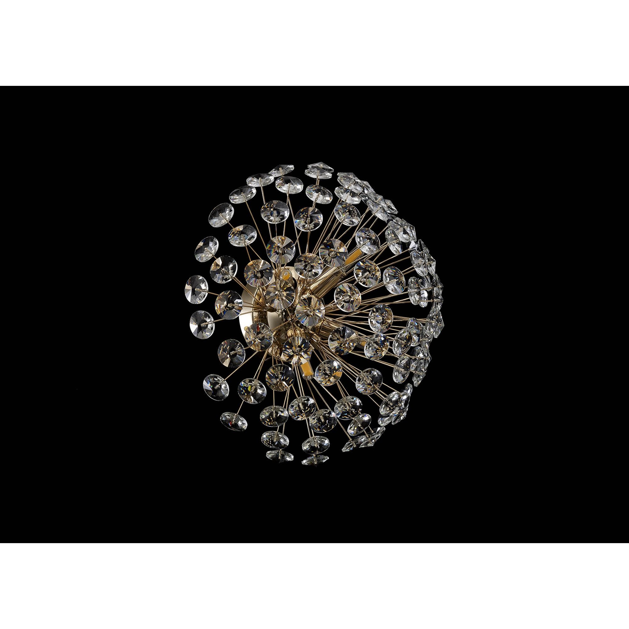 NL86939 Paris 4 Light Ceiling Light French Gold Crystal