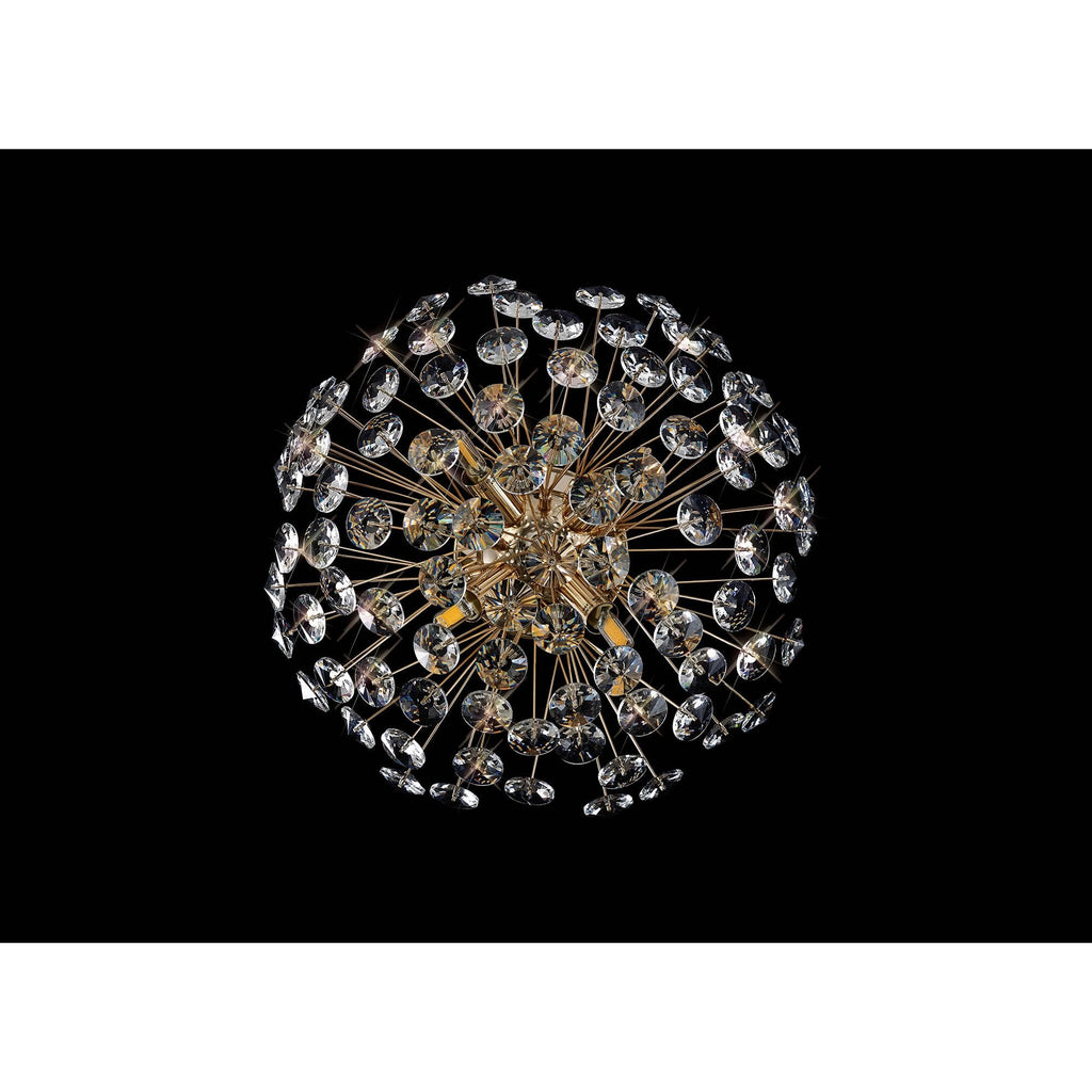 NL86939 Paris 4 Light Ceiling Light French Gold Crystal