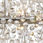 NL87769 Paris 14 Light Oblong Linear Pendant Polished Chrome Crystal