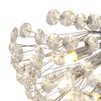 NL99719 Paris 11 Light Ceiling Light Polished Chrome Crystal