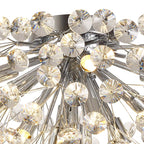 NL99719 Paris 11 Light Ceiling Light Polished Chrome Crystal