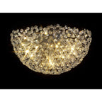 NL99729 Paris 21 Light Ceiling Light Polished Chrome Crystal