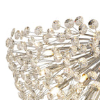 NL99729 Paris 21 Light Ceiling Light Polished Chrome Crystal