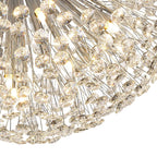 NL99729 Paris 21 Light Ceiling Light Polished Chrome Crystal