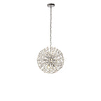 NL99739 Paris 9 Light Pendant Polished Chrome Crystal