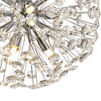 NL99739 Paris 9 Light Pendant Polished Chrome Crystal