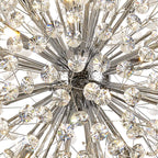 NL99759 Paris 16 Light Pendant Polished Chrome Crystal