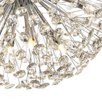 NL99759 Paris 16 Light Pendant Polished Chrome Crystal