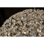 NL99759 Paris 16 Light Pendant Polished Chrome Crystal
