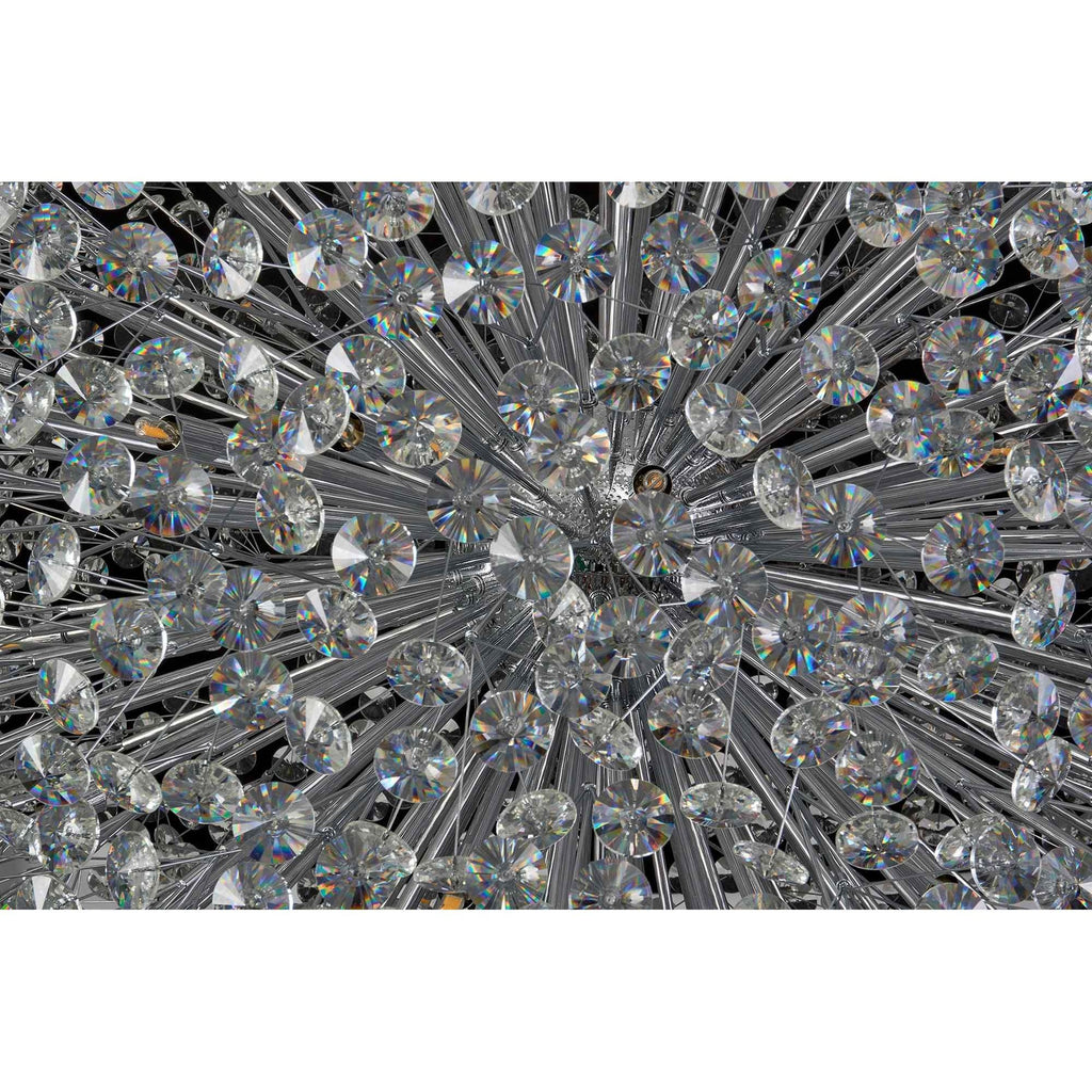 NL99759 Paris 16 Light Pendant Polished Chrome Crystal