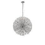 NL99769 Paris 24 Light Pendant Polished Chrome Crystal