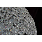 NL99769 Paris 24 Light Pendant Polished Chrome Crystal