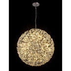 NL99779 Paris 48 Light Pendant Polished Chrome Crystal