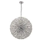 NL99779 Paris 48 Light Pendant Polished Chrome Crystal